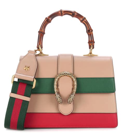 gucci bamboo and leather accented tote|gucci bamboo shoulder bag.